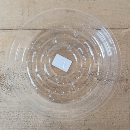 Soucoupe en plastique - Transparente