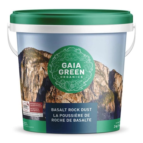 Engrais BIO Gaia Green - La poussière de roche de basalte