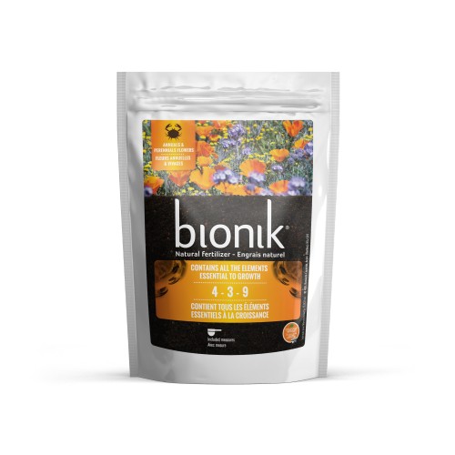 Engrais naturel Fleurs annuelles & vivaces 4-3-9 - Bionik