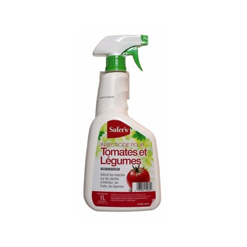 Safer’s - Insecticide pour tomates et légumes prêt à l'emploi en 1 L