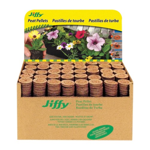 Caisse de pastilles pour semis - JIFFY